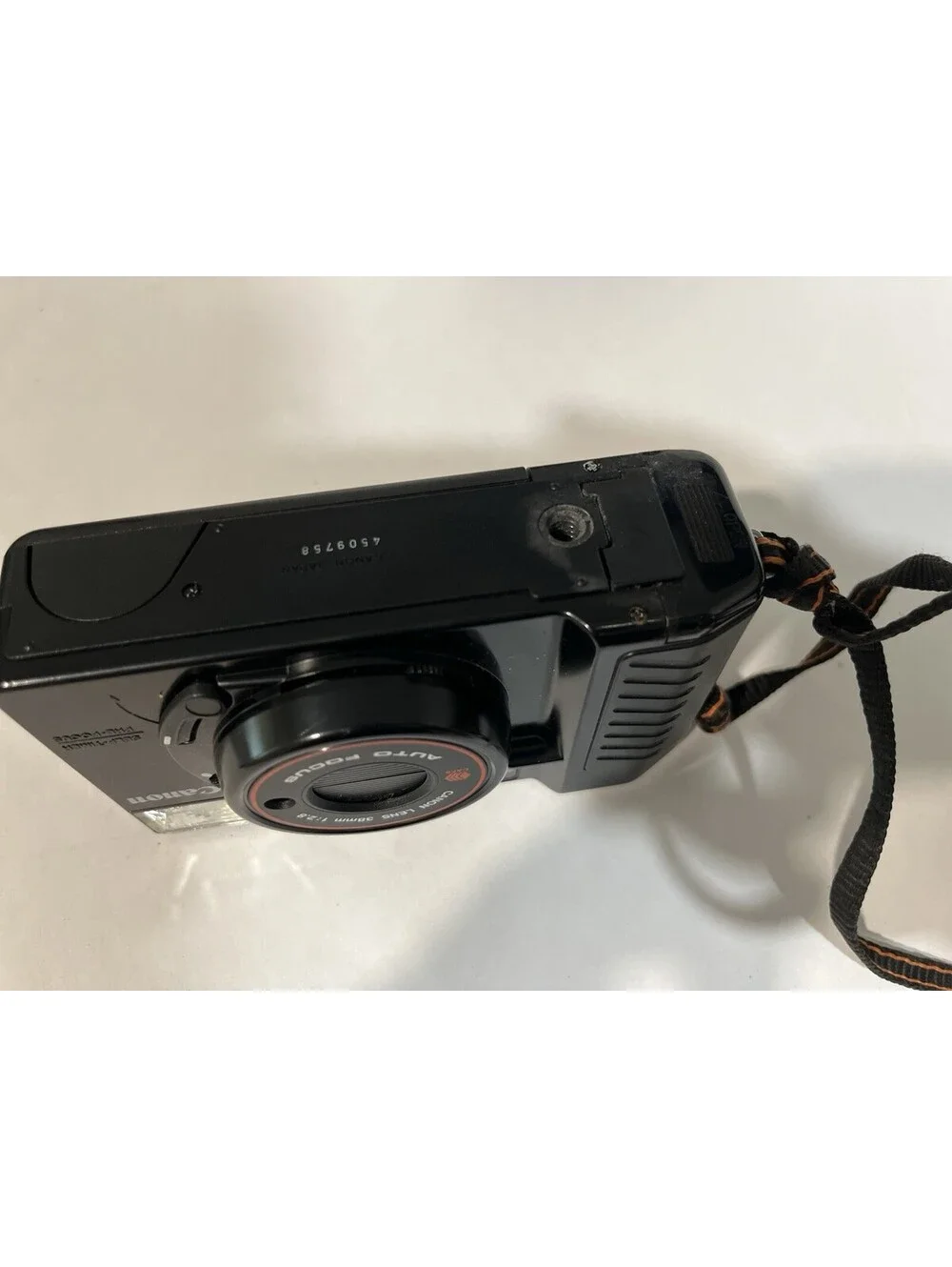 CANON SURE SHOT AUTO FOCUS 38mm 1: 2.8 Camera Film W/ Case Untested